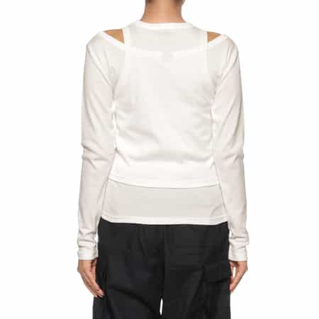 HYKE レイヤードロングスリーブカットソー LAYERED LONG SLEEVE-レイヤードロングスリーブ-HYKE（ハイク
