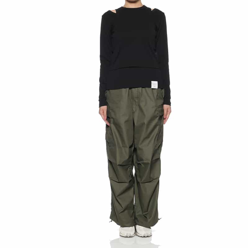 HYKE HYKE＜ハイク＞ カーゴパンツ KHAKI