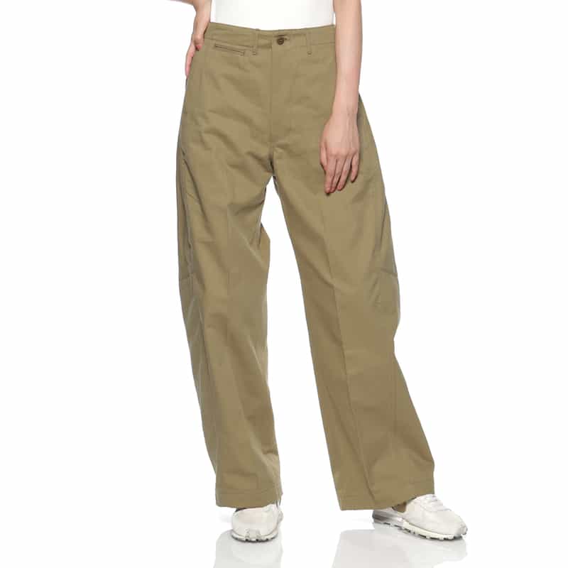 HYKE HYKE＜ハイク＞ チノパンツ KHAKI