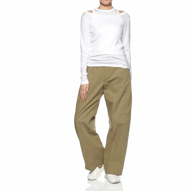 HYKE HYKE＜ハイク＞ チノパンツ KHAKI