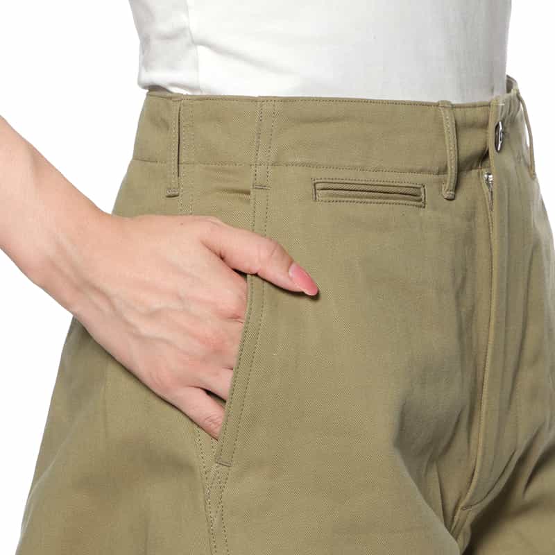 HYKE HYKE＜ハイク＞ チノパンツ KHAKI