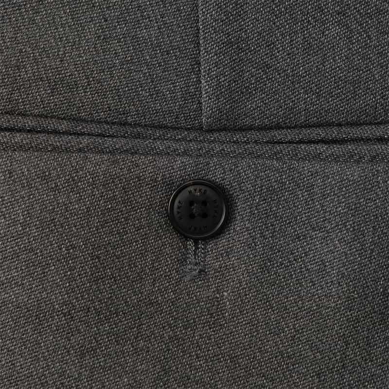 HYKE HYKE＜ハイク＞ バレルレッグパンツ GRAY