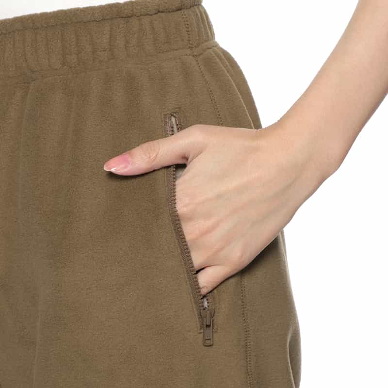 HYKE HYKE＜ハイク＞ フリースパンツ BROWN