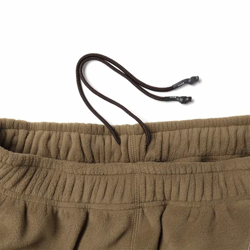 HYKE HYKE＜ハイク＞ フリースパンツ BROWN