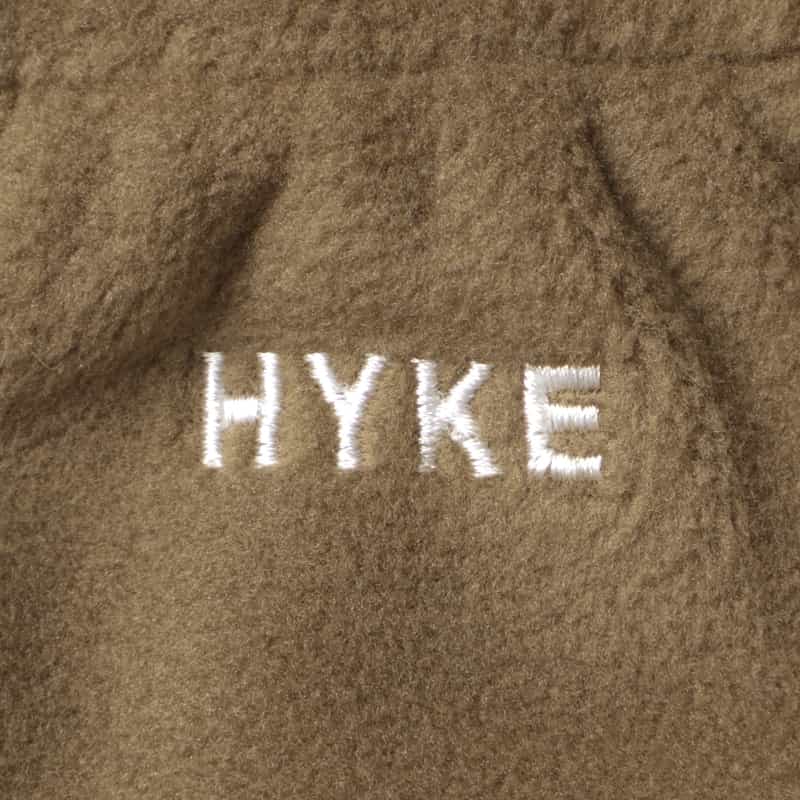 HYKE HYKE＜ハイク＞ フリースパンツ BROWN