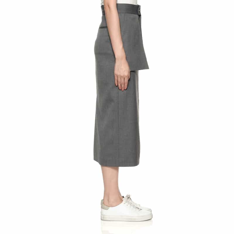 HYKE HYKE＜ハイク＞ タイトスカート GRAY