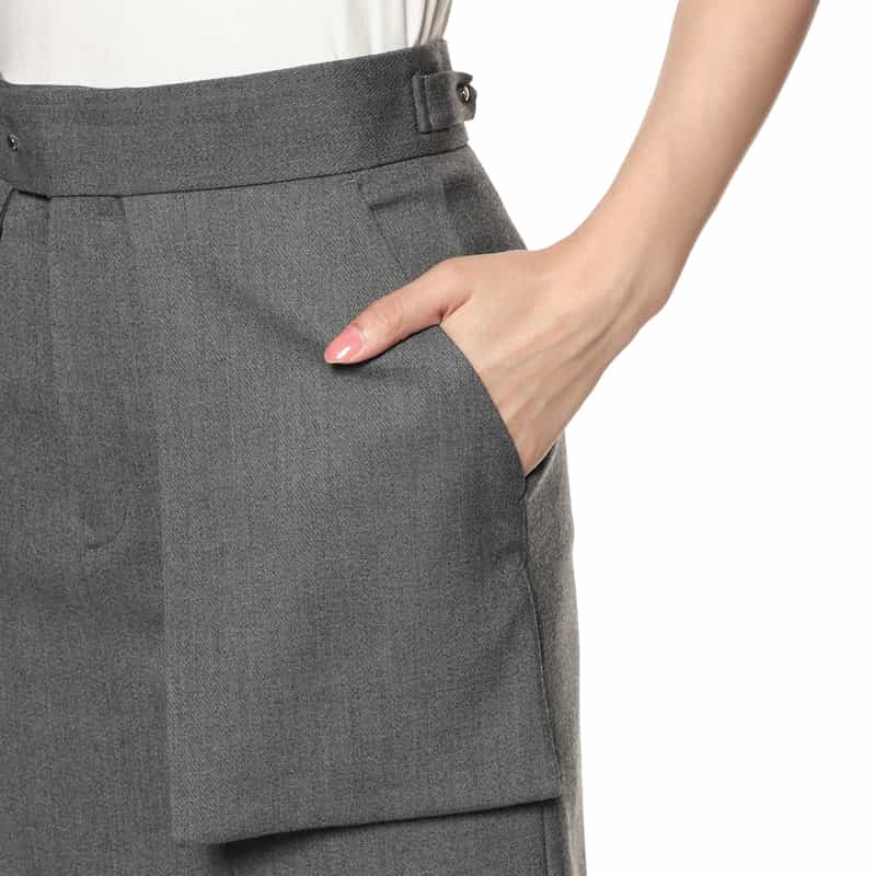 HYKE HYKE＜ハイク＞ タイトスカート GRAY