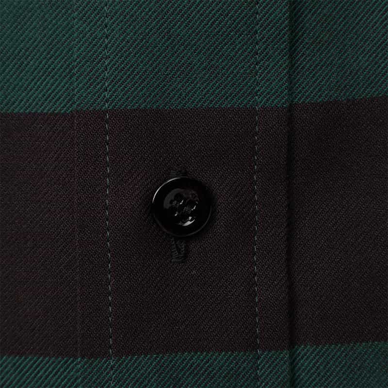 HYKE HYKE ＜ハイク＞ チェック柄シャツデザインスカート GREEN