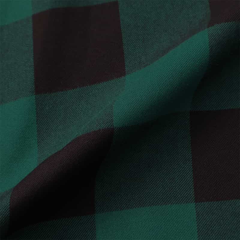 HYKE HYKE ＜ハイク＞ チェック柄シャツデザインスカート GREEN