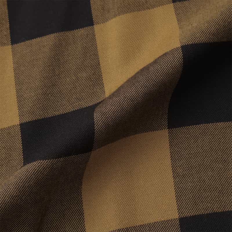 HYKE HYKE ＜ハイク＞ チェック柄シャツデザインスカート BROWN