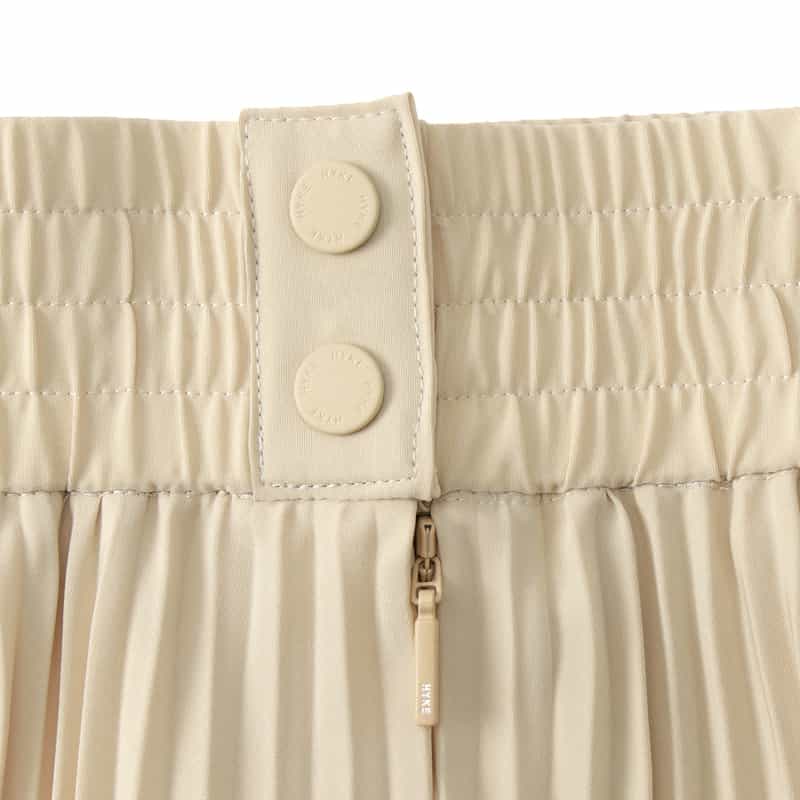 HYKE HYKE＜ハイク＞ プリーツスカート IVORY