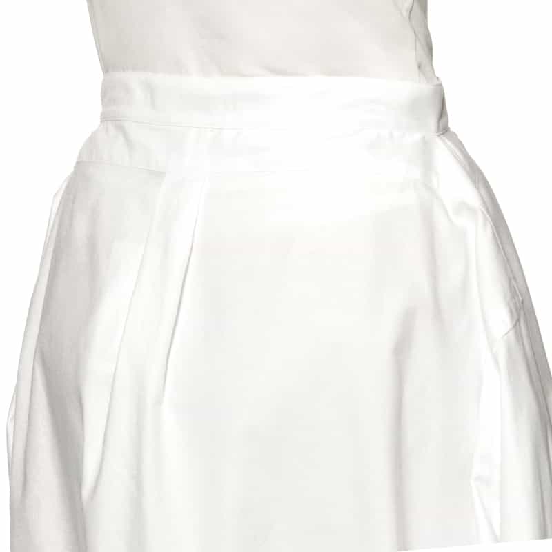 HYKE HYKE ＜ハイク＞オックスフォードシャツデザインスカート WHITE