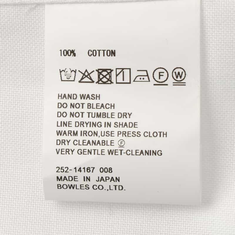 HYKE HYKE ＜ハイク＞オックスフォードシャツデザインスカート WHITE