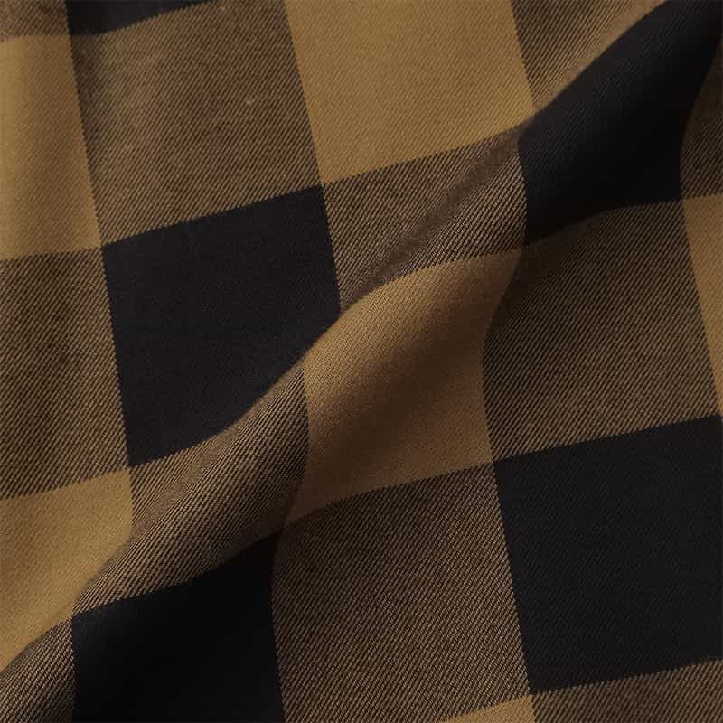 HYKE HYKE ＜ハイク＞ チェック柄ベルテッドシャツドレス BROWN