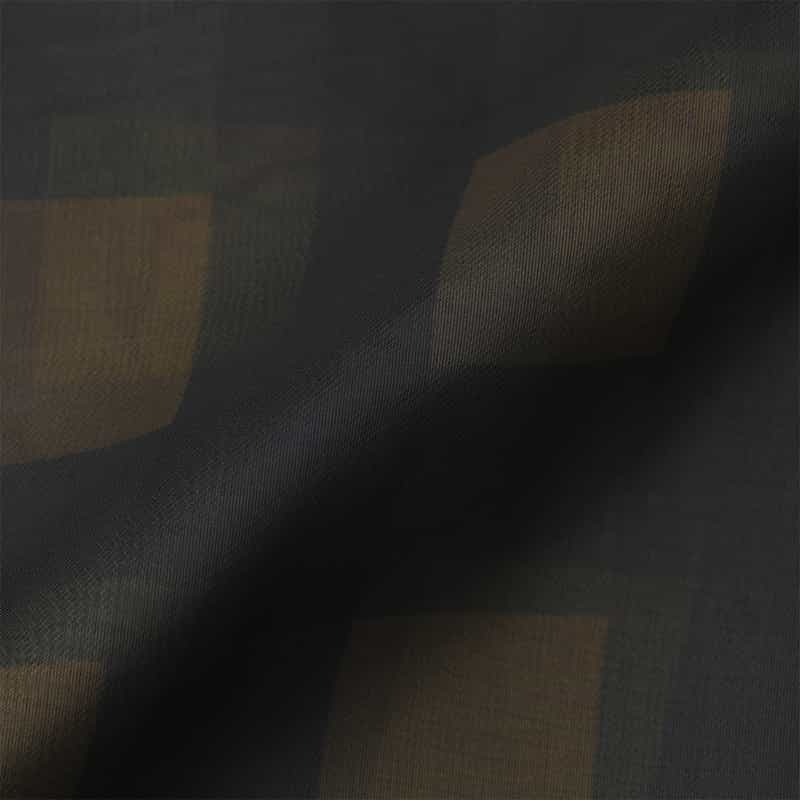 HYKE HYKE＜ハイク＞ シアー素材ドレス BROWN