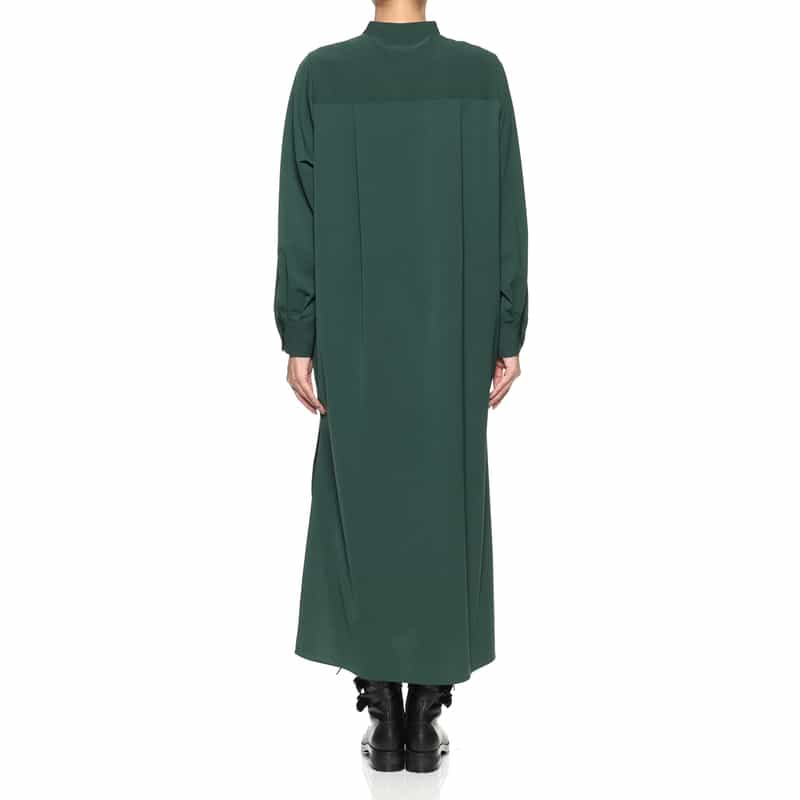 HYKE HYKE＜ハイク＞ シャツドレス GREEN