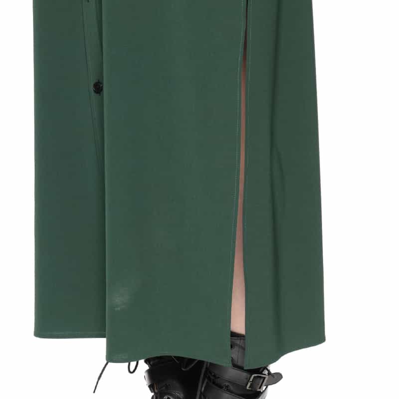 HYKE HYKE＜ハイク＞ シャツドレス GREEN