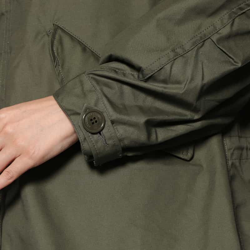 HYKE HYKE＜ハイク＞ ミリタリーコート KHAKI