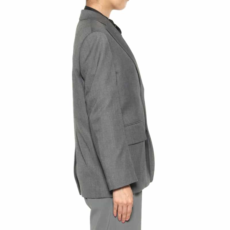HYKE HYKE＜ハイク＞ テーラードジャケット GRAY