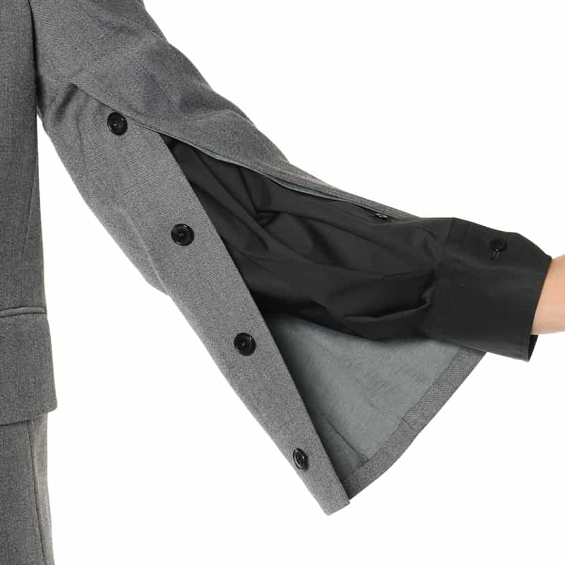 HYKE HYKE＜ハイク＞ テーラードジャケット GRAY