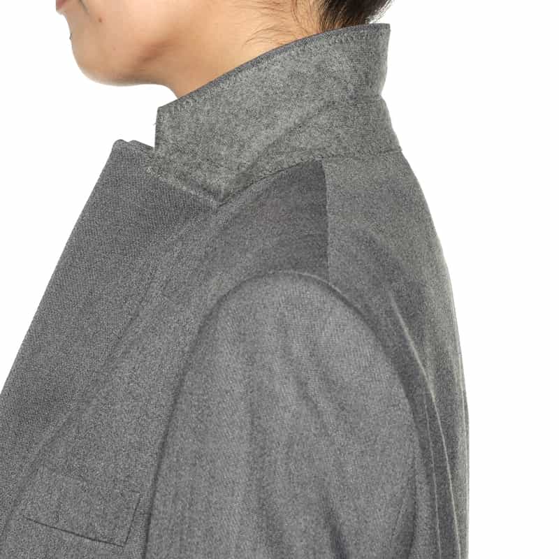 HYKE HYKE＜ハイク＞ テーラードジャケット GRAY