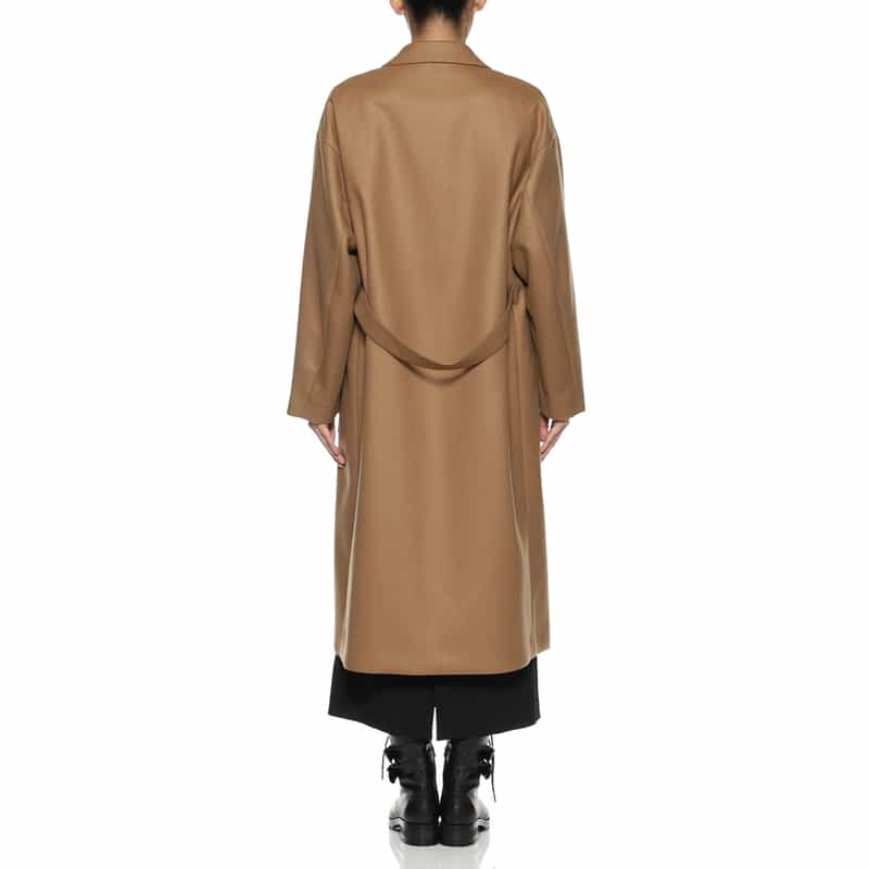 HYKE HYKE <ハイク> ウール ショップコート CAMEL