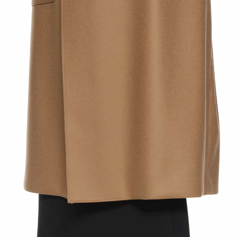 HYKE HYKE <ハイク> ウール ショップコート CAMEL