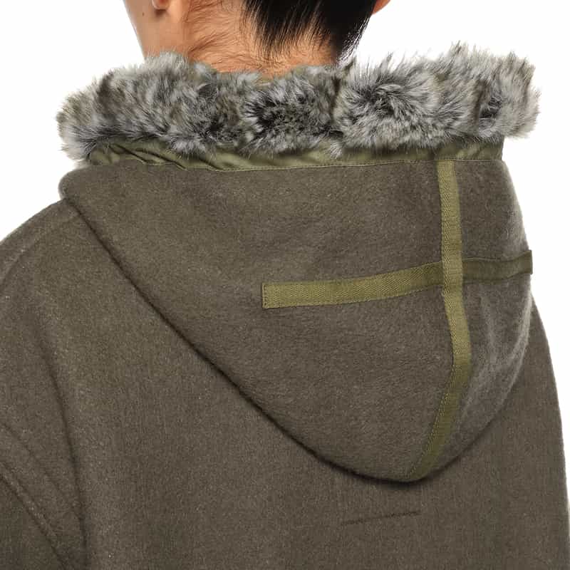 HYKE HYKE ＜ハイク＞  TYPE M-43 フィールドパーカ ライナーコート KHAKI