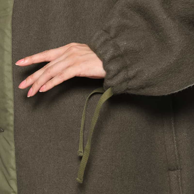HYKE HYKE ＜ハイク＞  TYPE M-43 フィールドパーカ ライナーコート KHAKI