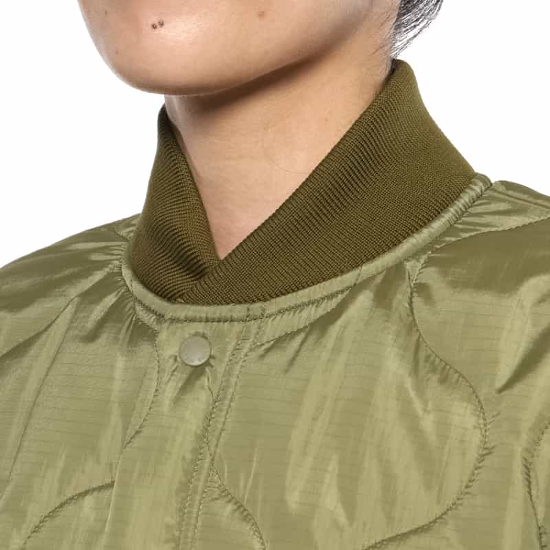 HYKE HYKE ＜ハイク＞ キルティングコート KHAKI