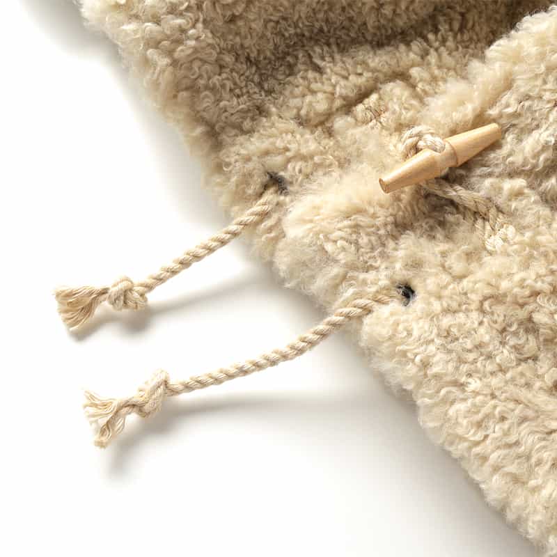 HYKE HYKE ＜ハイク＞ コンビネーションダッフルコート IVORY