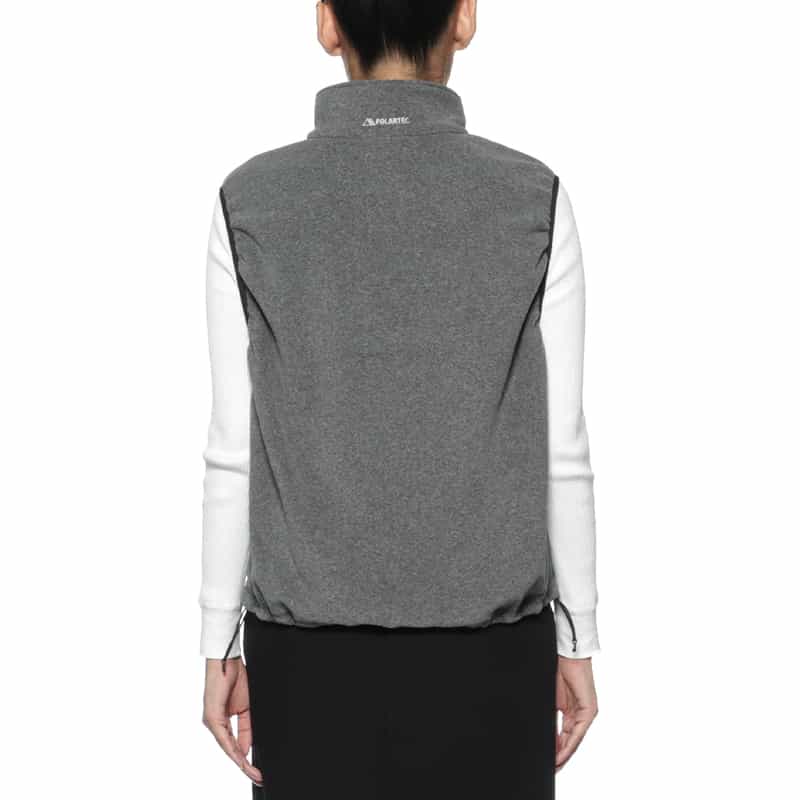 HYKE HYKE ＜ハイク＞ フリースベスト GRAY