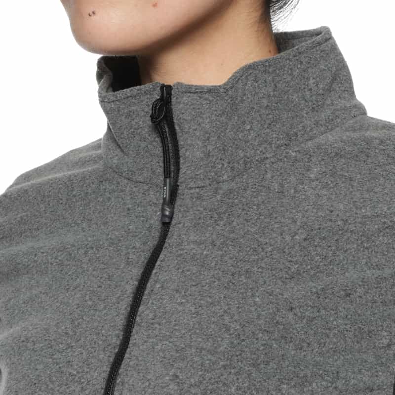 HYKE HYKE ＜ハイク＞ フリースベスト GRAY