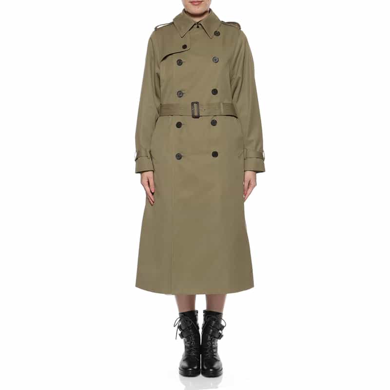 HYKE HYKE ＜ハイク＞ トレンチコート BEIGE