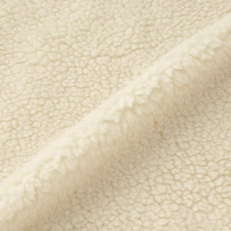 HYKE HYKE＜ハイク＞ フェイクムートンジャケット WHITE