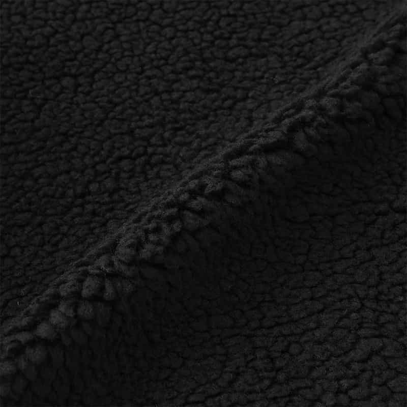 HYKE HYKE＜ハイク＞ フェイクムートンジャケット BLACK