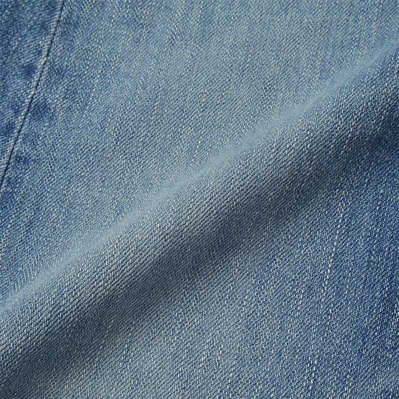 HYKE HYKE＜ハイク＞ バレルレッグデニムパンツ BLUE