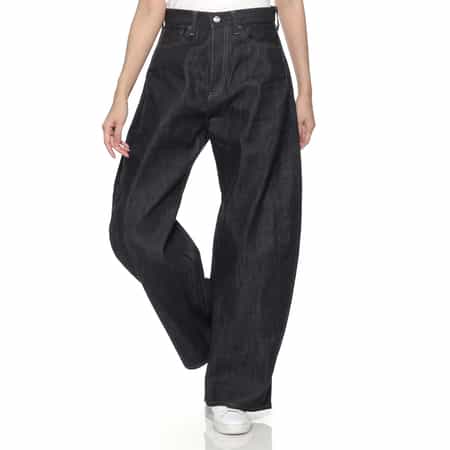 HYKE＜ハイク＞ バレルレッグデニムパンツ