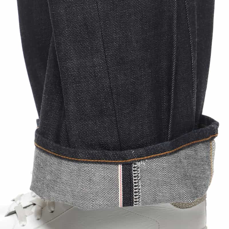 HYKE HYKE＜ハイク＞ バレルレッグデニムパンツ NAVY