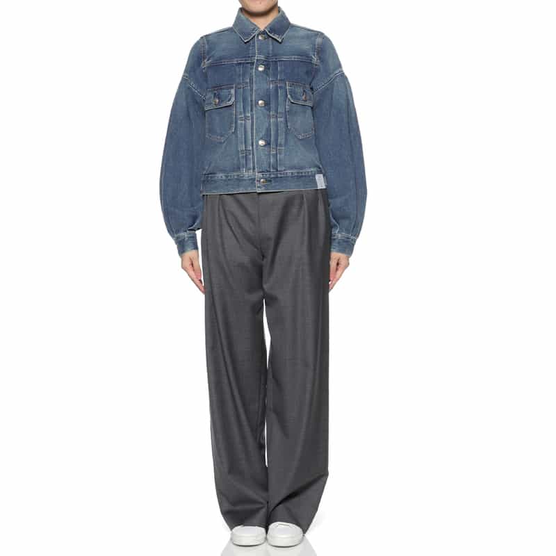 HYKE HYKE＜ハイク＞デニムジャケット （TYPE2） BLUE