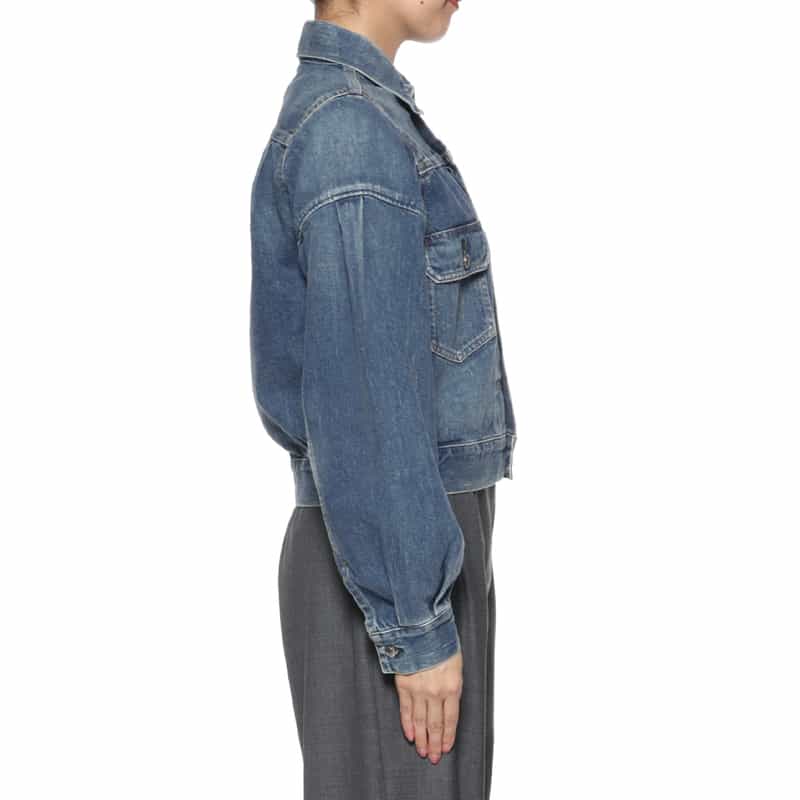 HYKE HYKE＜ハイク＞デニムジャケット （TYPE2） BLUE