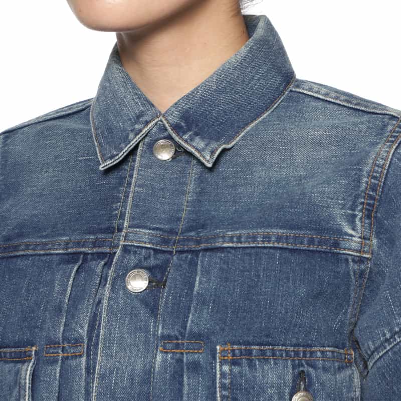 HYKE HYKE＜ハイク＞デニムジャケット （TYPE2） BLUE