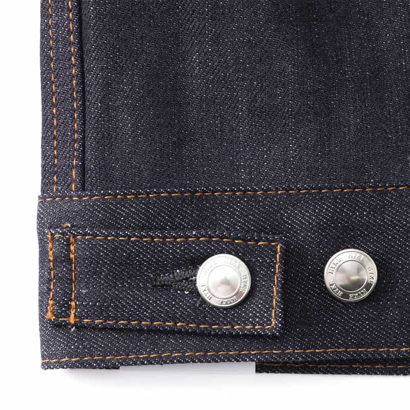 HYKE HYKE＜ハイク＞ バルーンスリーブデニムジャケット （TYPE 2） NAVY