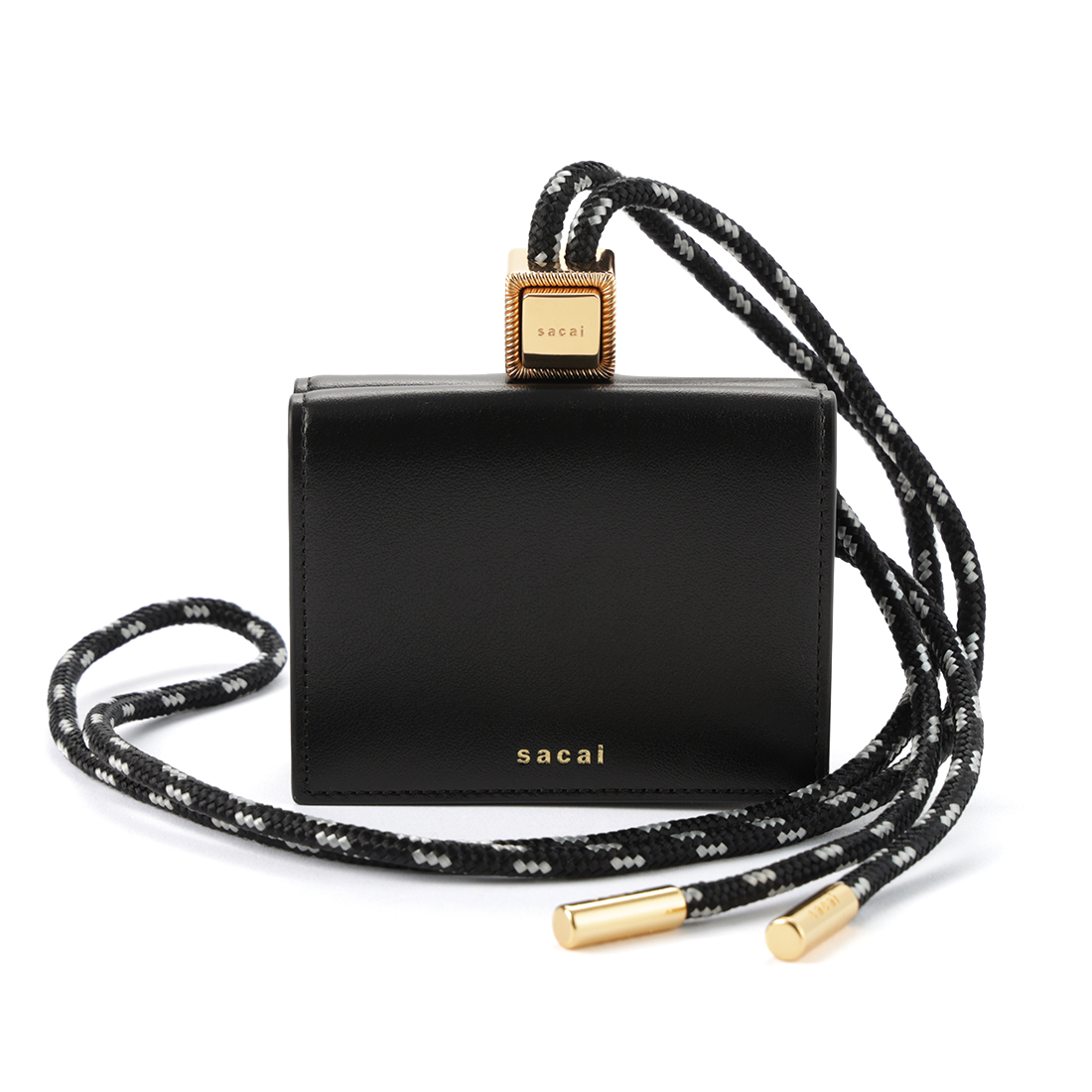 SACAI＜サカイ＞ ネックストラップ付ミニウォレット