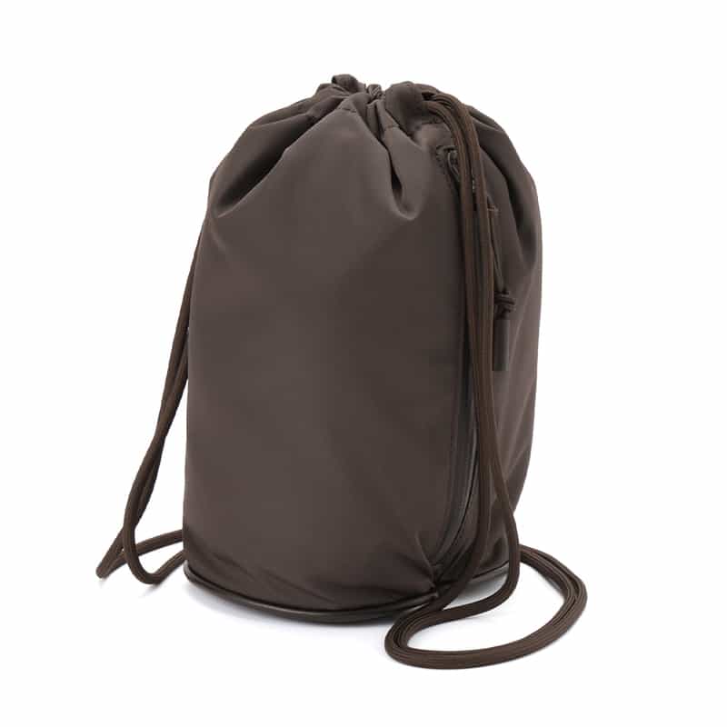 SACAI SACAI＜サカイ＞ 巾着バッグ BROWN