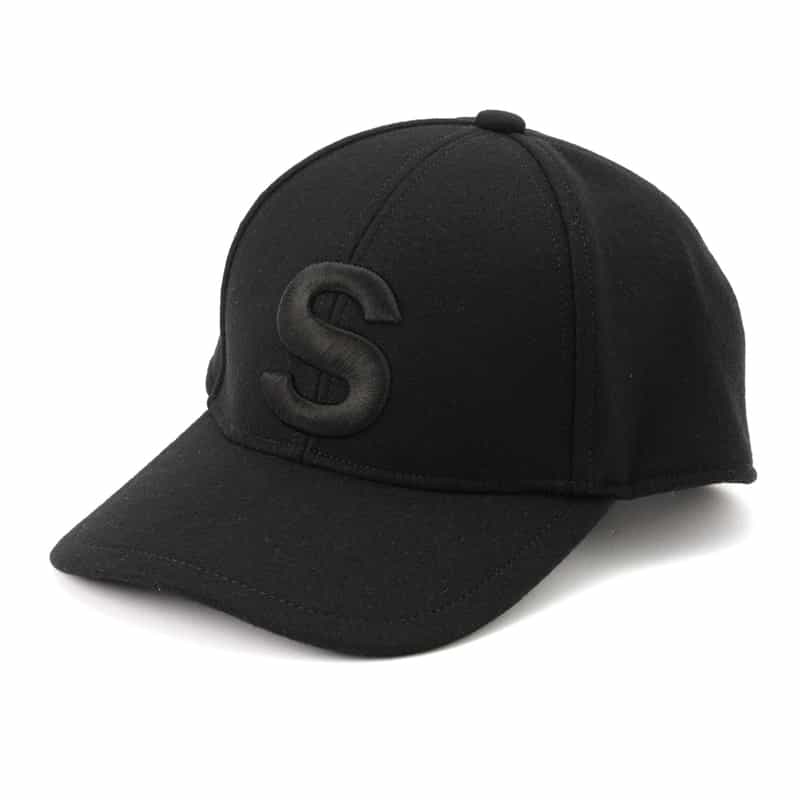 SACAI SACAI＜サカイ＞ロゴ入りキャップ BLACK