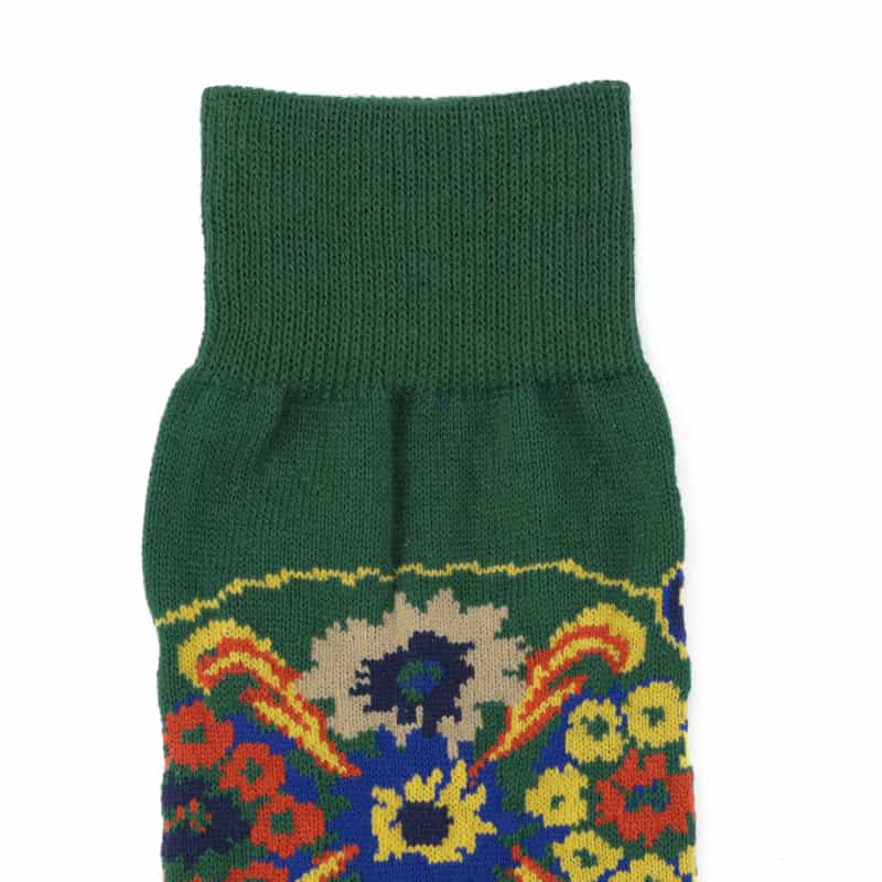 SACAI SACAI＜サカイ＞ フローラル柄ソックス GREEN