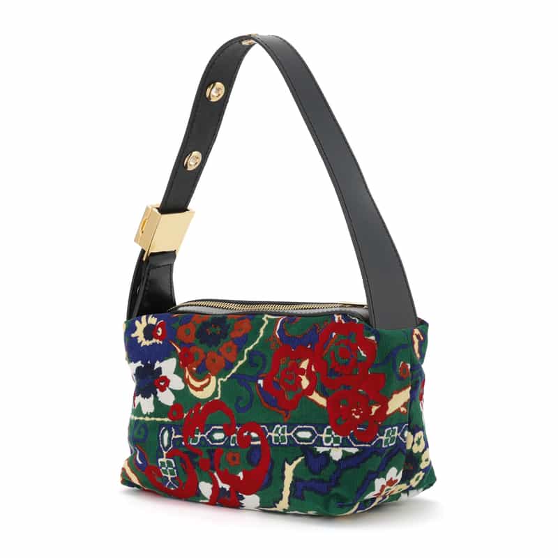 SACAI SACAI＜サカイ＞ フラワープリントポシェット GREEN