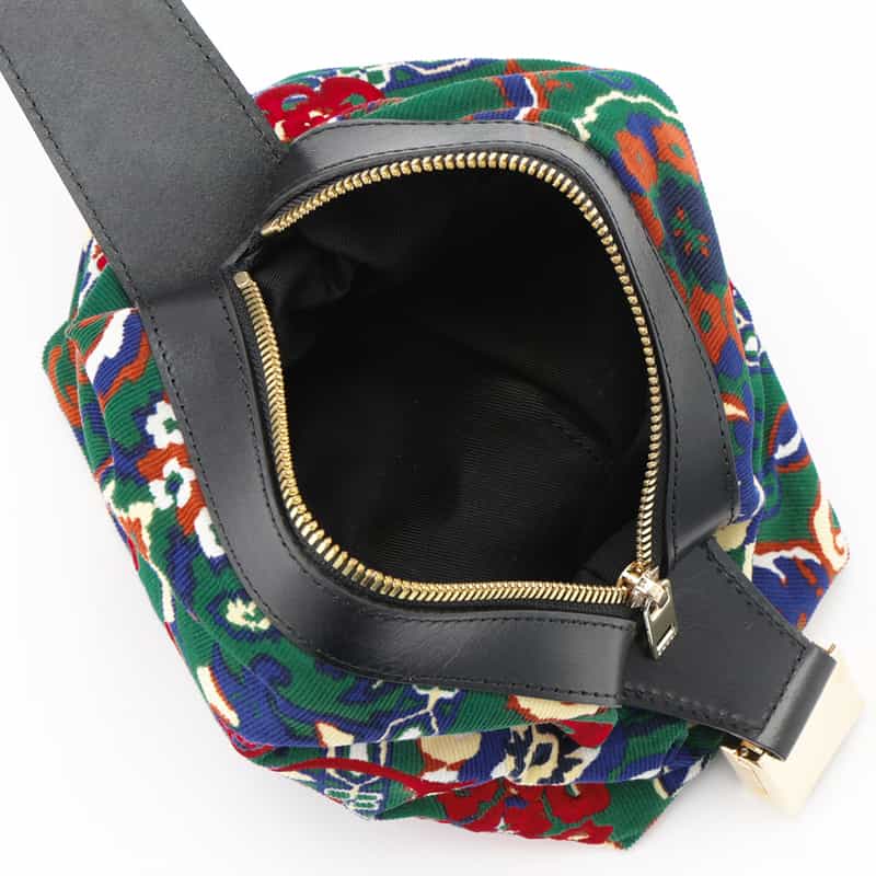 SACAI SACAI＜サカイ＞ フラワープリントポシェット GREEN