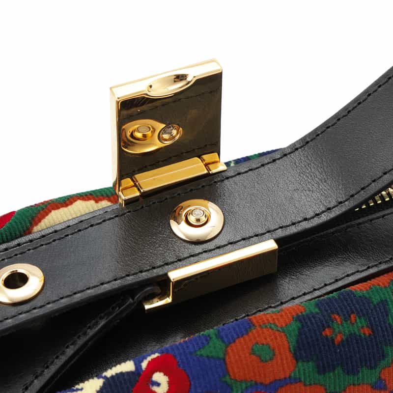 SACAI SACAI＜サカイ＞ フラワープリントポシェット GREEN